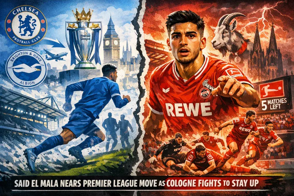 Said El Mala Nears Premier League Move as Cologne Fights to Stay Up